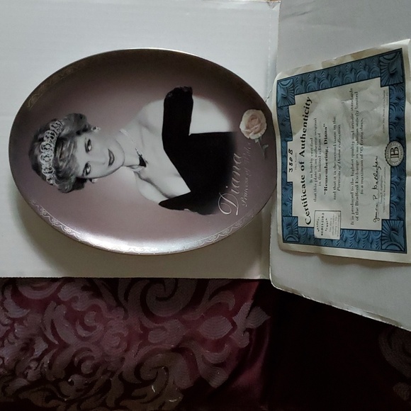 Bradford Exchange Princess Diana Plate. - Picture 3 of 4